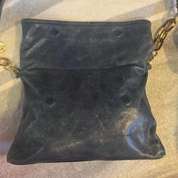 Tory Burch Slate Blue Leather Bag - Picture 5 of 10